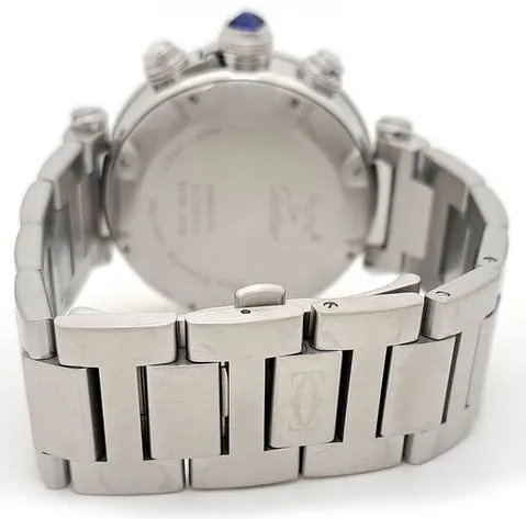 Cartier Pasha Seatimer W31089M7 41mm Stainless steel White 2