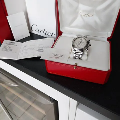 Cartier Pasha 2113 38mm Stainless steel Silver 7