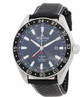 Alpina Alpiner AL-550G5AQ6-SR Stainless steel Black