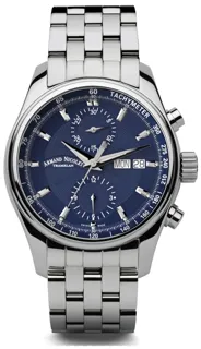 Armand Nicolet MH2 A647A-BU-MA2640A Stainless steel Blue