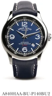 Armand Nicolet MAH A840HAA-BU-P140BU2 Stainless steel Blue