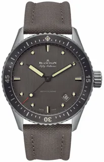 Blancpain Fifty Fathoms Bathyscaphe 5000-1210-G52A Titanium Gray