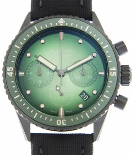 Blancpain Fifty Fathoms Bathyscaphe Chronographe Flyback 5200-0153-B52A 43.6mm Ceramic Green