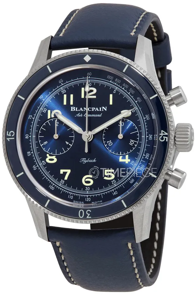 Blancpain Air Command AC02.12B40.63B 42.5mm Titanium Blue