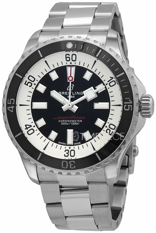 Breitling Superocean A17376211B1A1 44mm Stainless steel Black