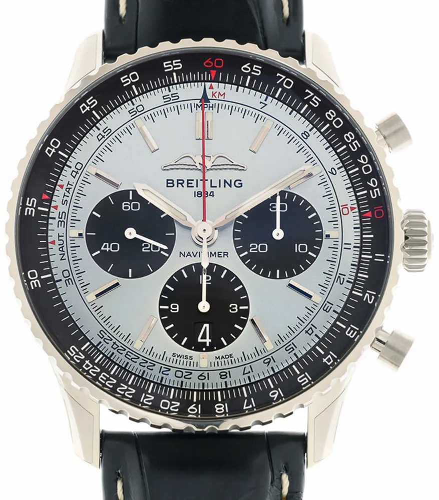 Breitling Navitimer AB0138241C1P1 43mm Stainless steel Blue