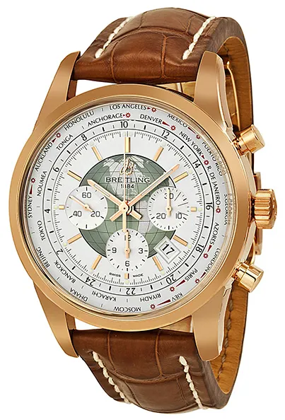 Breitling Transocean 46mm Rose gold White