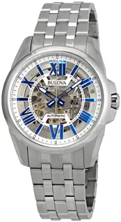 Bulova Classic 96A187 Stainless steel Silver (Skeleton Center)