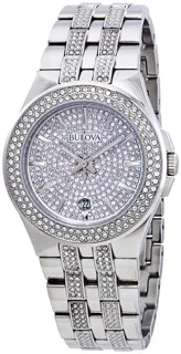 Bulova Crystal 96B235 Stainless steel Silver