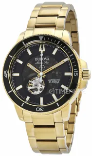 Bulova Marine Star 97A174 Stainless steel Black