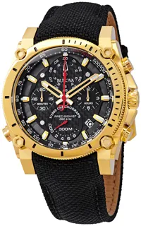 Bulova Precisionist 97B178 Stainless steel Black