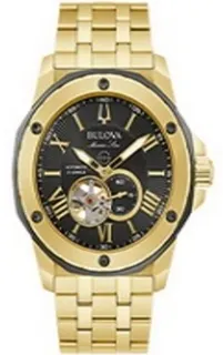 Bulova Marine Star 98A273 Stainless steel Black