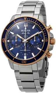 Bulova Marine Star 98B301 Stainless steel Blue