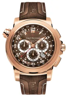 Carl F. Bucherer Patravi 00.10620.03.93.02 18k rose gold Brown