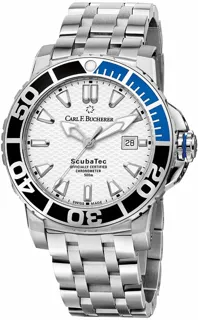 Carl F. Bucherer Patravi 00.10632.23.23.21 Stainless steel White