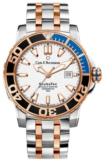 Carl F. Bucherer Patravi ScubaTec 00.10632.24.23.21 44.5mm Stainless steel White