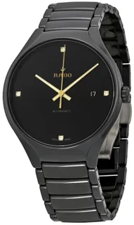 Rado True R27056712 Ceramic and Titanium and PVD Black