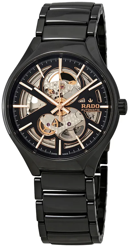 Rado True R27100162 40mm Black ceramic Black