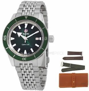 Rado Captain Cook R32505318 Ceramic and Stainless steel Green