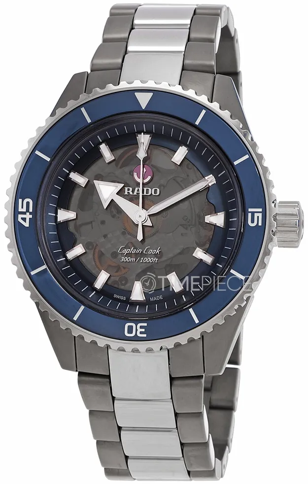 Rado Captain Cook R32128202 43mm Ceramic Blue