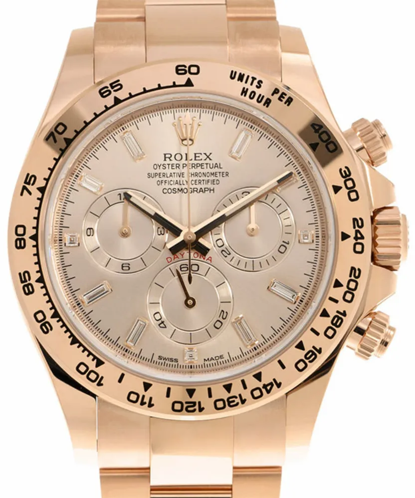 Rolex Cosmograph Daytona 116505SNDO 40mm Everose gold Champagne