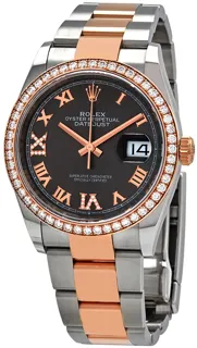 Rolex Datejust 36 126281DRRDO Stainless steel and Everose gold Dark Rhodium