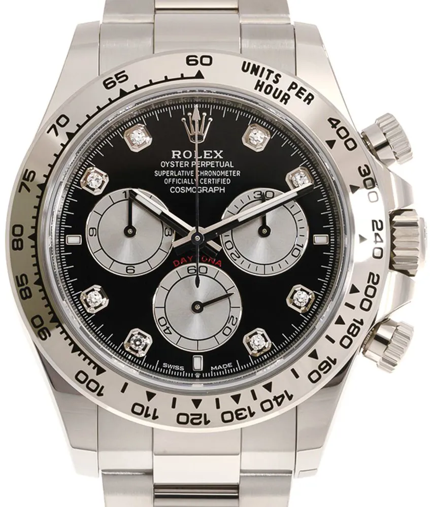 Rolex Daytona 126509-0002 40mm White gold Black