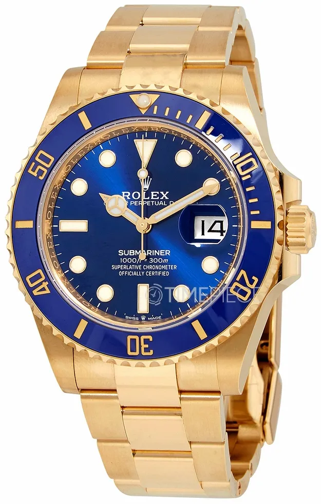 Rolex Submariner 126618LB 41mm Yellow gold Blue