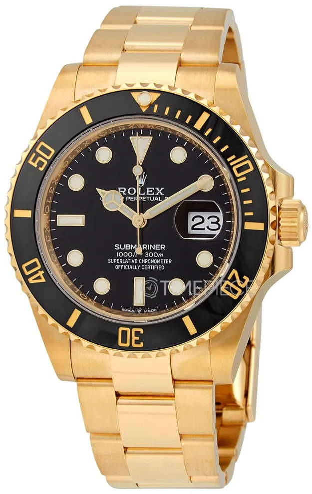 Rolex Submariner 126618LN 40mm Yellow gold Black