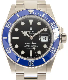 Rolex Submariner 126619LBBKSO 18k white gold Black