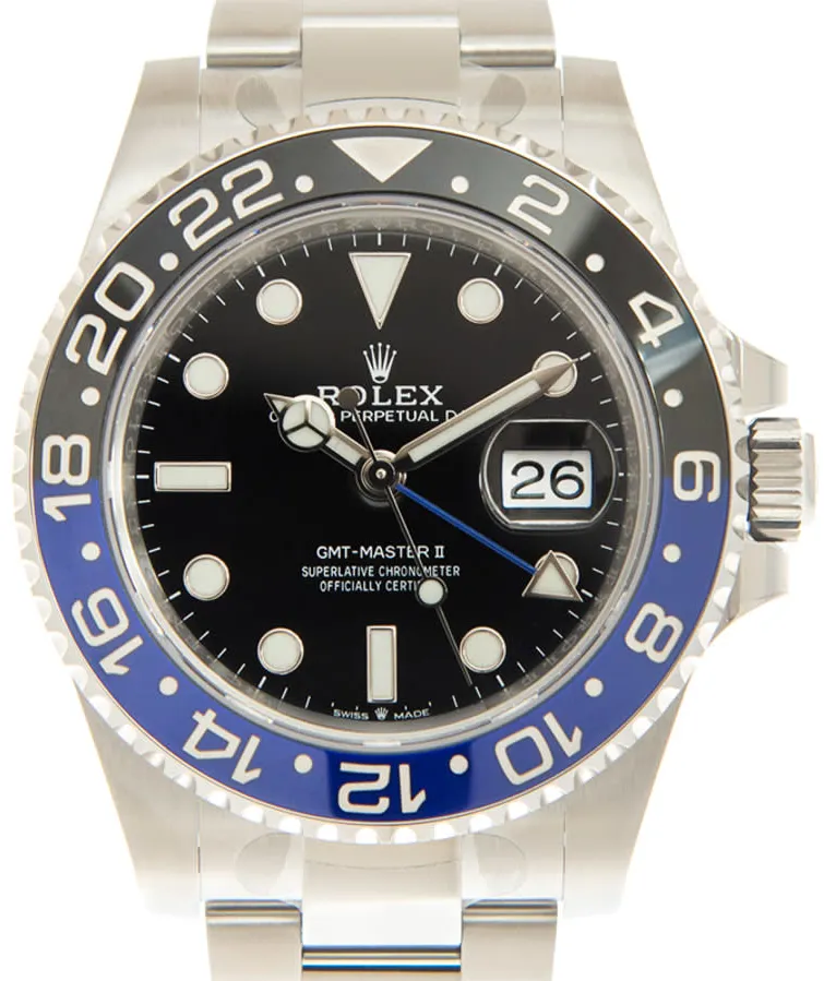 Rolex GMT-Master II 40mm Stainless steel Black