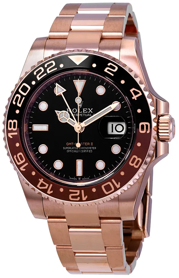 Rolex GMT-Master II 126715CHNR-0001 40mm Everose gold Black