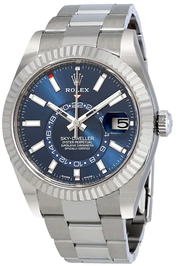 Rolex Sky-Dweller 326934BLSO 42mm Stainless steel Blue