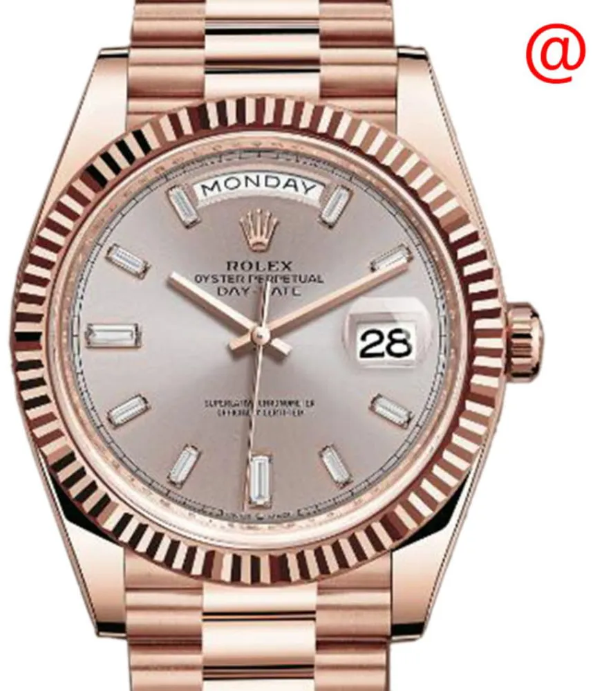 Rolex Day-Date 40mm Rose gold Champagne