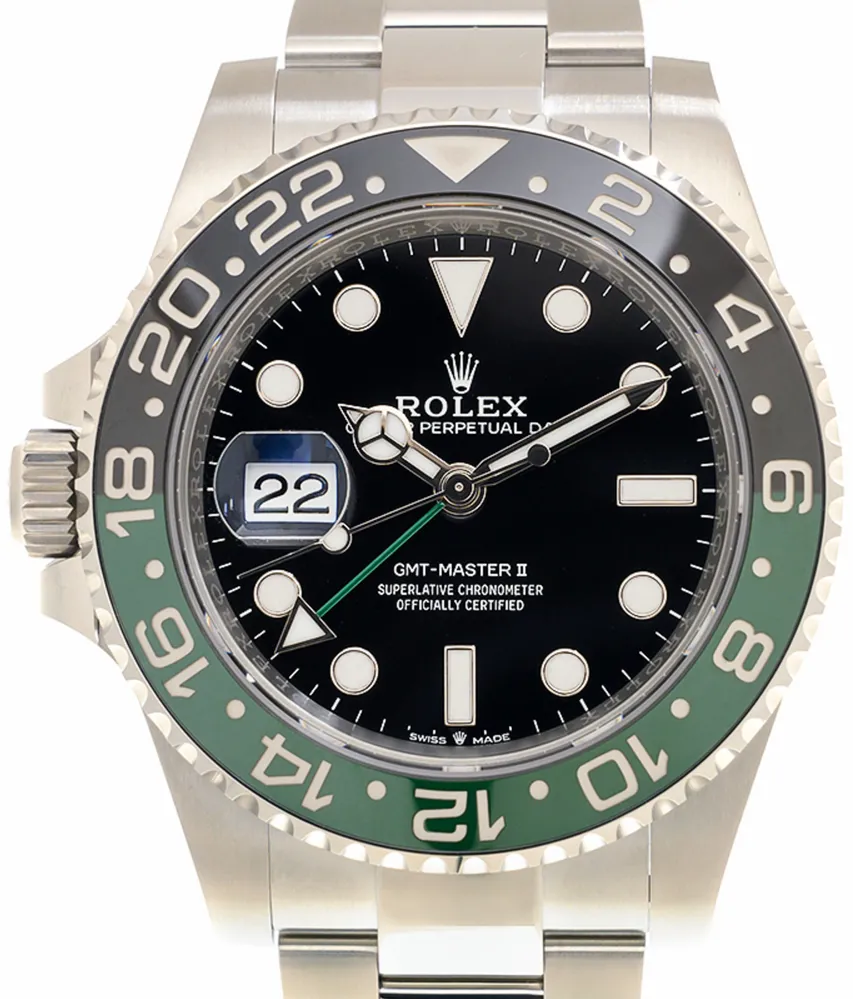 Rolex GMT-Master II 40mm Stainless steel Black