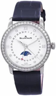 Blancpain Quantième Phases de Lune 6126-4628-55B Stainless steel White