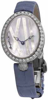 Breguet Reine de Naples 9818BB/5V/922/DD0D 18k white gold Purple Mother of Pearl