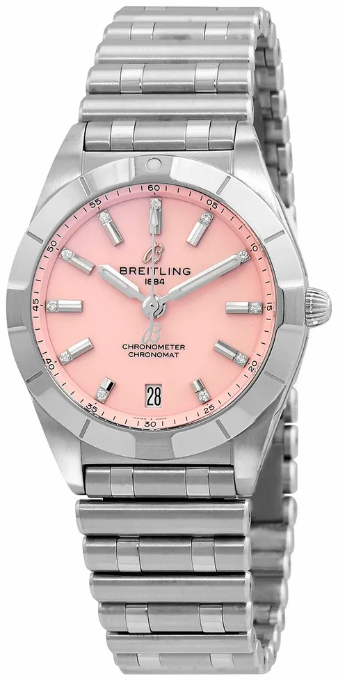 Breitling Chronomat A77310101K1A1 32mm Stainless steel Rose