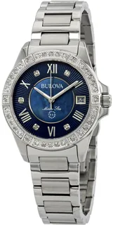 Bulova Marine Star 96R215 Stainless steel Blue