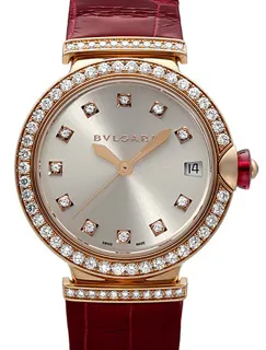 Bulgari LVCEA 102329 Rose gold Silver