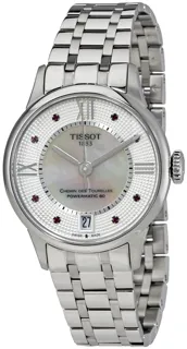 Tissot Chemin Des Tourelles T099.207.11.113.00 32mm Stainless steel White