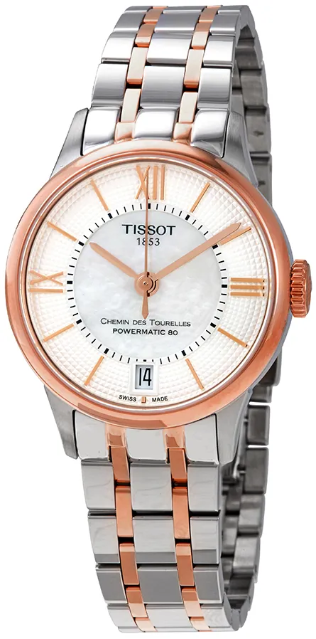 Tissot Chemin Des Tourelles T099.207.22.118.02 32mm Stainless steel White