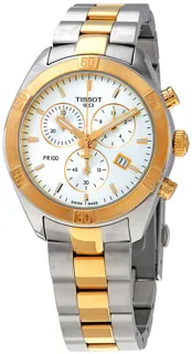 Tissot PR 100 T101.917.22.031.00 Yellow gold and Stainless steel Silver