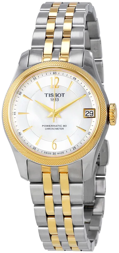 Tissot Ballade Powermatic 80 COSC T108.208.22.117.00 30mm Stainless steel White