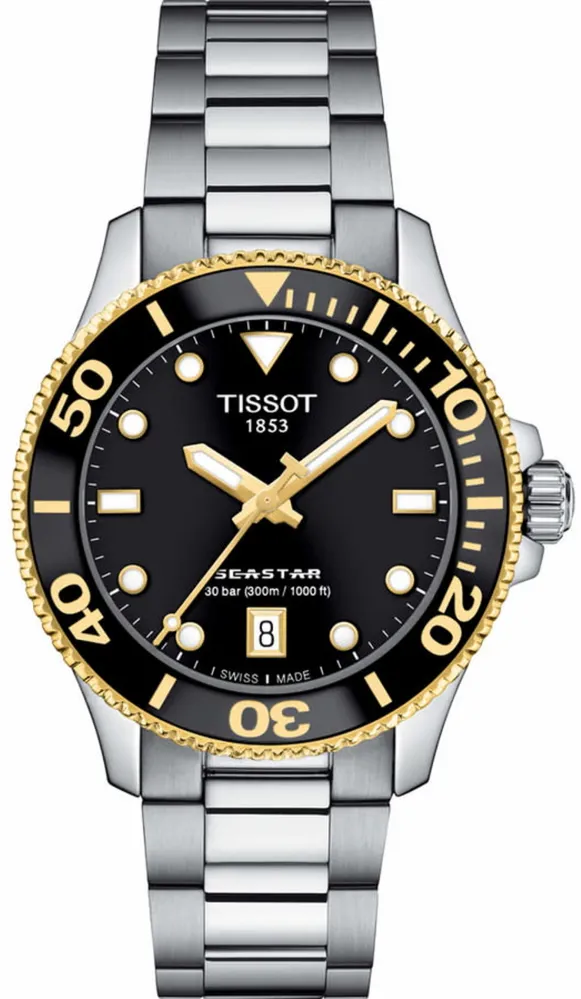 Tissot Seastar 1000 T120.210.21.051.00 36mm Stainless steel Black