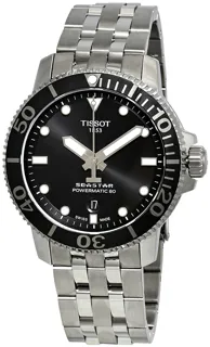 Tissot Seastar 1000 T120.407.11.051.00 Stainless steel Black