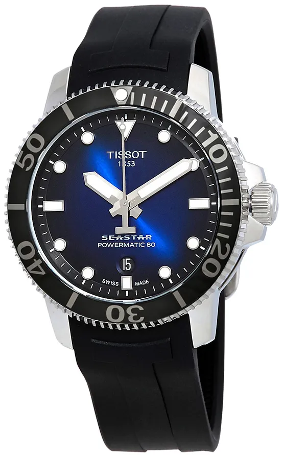 Tissot Seastar 1000 T120.407.17.041.00 43mm Stainless steel Black