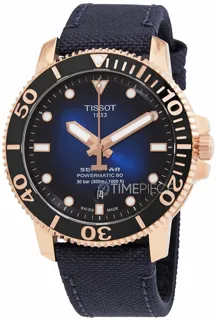 Tissot Seastar T120.407.37.041.00 Rose gold and Stainless steel Black