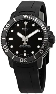 Tissot Seastar T120.407.37.051.00 Stainless steel and PVD Black