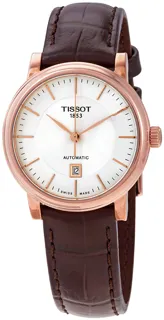 Tissot Carson T122.207.36.031.00 Rose gold Silver